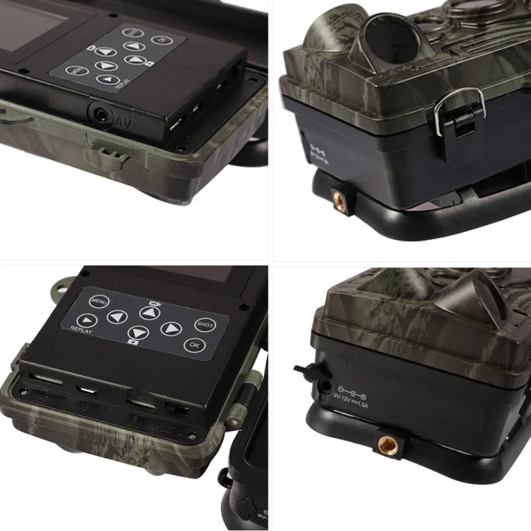HC-801Pro 4K 4G 戶外狩獵攝影機 APP 遠程手機控制隨時查看照片和視頻，歐規插頭，美規插頭，澳規插頭