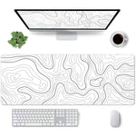 大型抽象滑鼠墊玩家辦公電腦桌墊，300 x 600 x 2毫米，300 x 700 x 2毫米，300 x 800 x 2毫米，400 x 900 x 2毫米