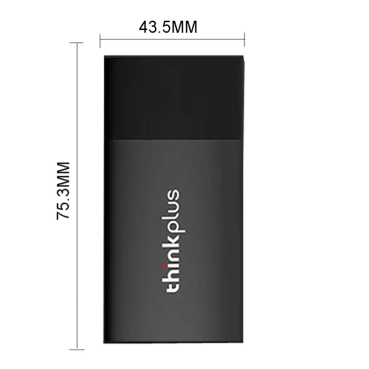 Lenovo Thinkplus US202 USB3.1 輕巧便攜行動固態硬碟，512G，1T，2T