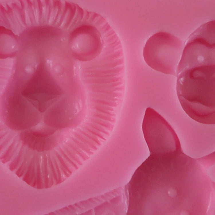 卡通立體動物翻糖矽膠模蛋糕裝飾烘焙工具，1286，0599