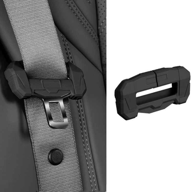 Car Seatbelt Buckle Protective Cover Anti Scratch Silicone Protector For Safety Belt Plugs, Large, Small