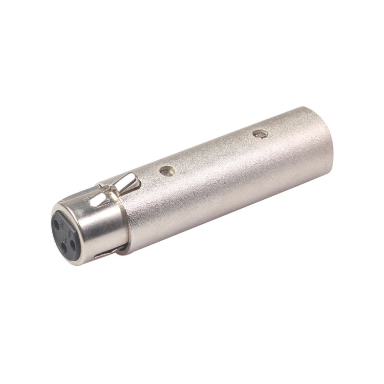 鋅合金外殼大型 3 針母頭 XLR 轉 5 針公頭 XLR DMX 信號燈 XLR 轉接器