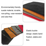 For Tesla Model 3 / Y Car Seat Central Control Screen Tissue Box Tissue Storage Bags, Black, Brown, Red