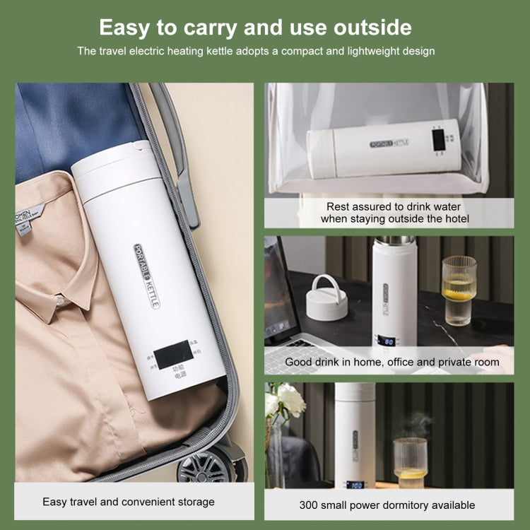 300W 500ml 電熱水杯智能沸騰壺溫控壺，SUS304美規插頭，SUS316美規插頭，SUS304英規插頭，SUS316英規插頭，SUS304歐規插頭，SUS316歐規插頭