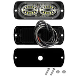12W Car Side Signal Warning Light 24 LED Strobe Light