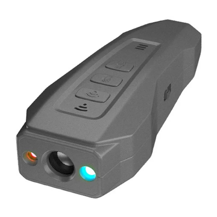 LED 閃光手持超聲波止吠器頻率轉換狗訓練裝置，黑+橙，深灰，灰+橙