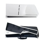 適用於 PS5 Slim 光碟及數位主機防塵保護殼，垂直灰色、垂直黑色、水平灰色、水平黑色