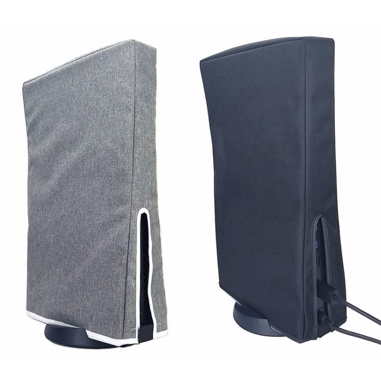 適用於 PS5 Slim 光碟及數位主機防塵保護殼，垂直灰色、垂直黑色、水平灰色、水平黑色