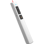 Deli 2.4GHz 翻頁器 USB 點擊器 紅光適用 PPT，2802（黑色）、2802（白色）