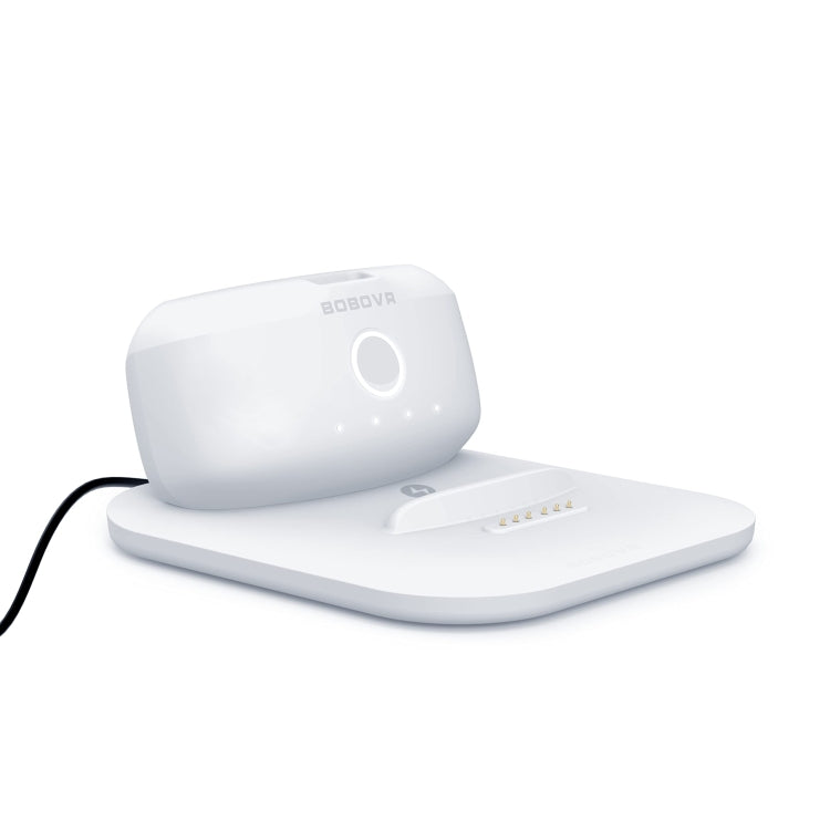 BOBOVR 雙充電站磁吸充電座，適用於 Quest 3 頭帶 B2 電池組，雙充電站