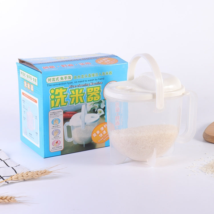 家用廚房洗米篩洗米器對流塑膠洗米盤