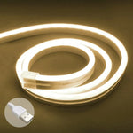 2米 5V LED 燈條 USB 柔性霓虹矽膠軟條套裝，USB（粉色），USB（暖色），USB（藍色）