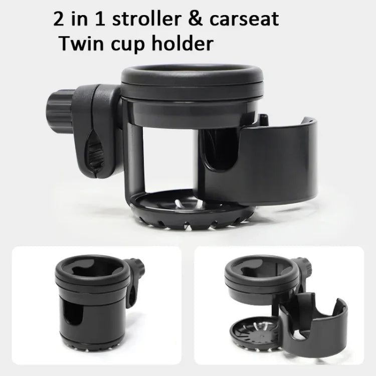 2 In 1 Baby Stroller Cup Holder Pram Milk Bottle Holder