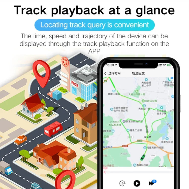 2G 車用摩托車防水 GPS 追蹤定位器，PG10WiFi
