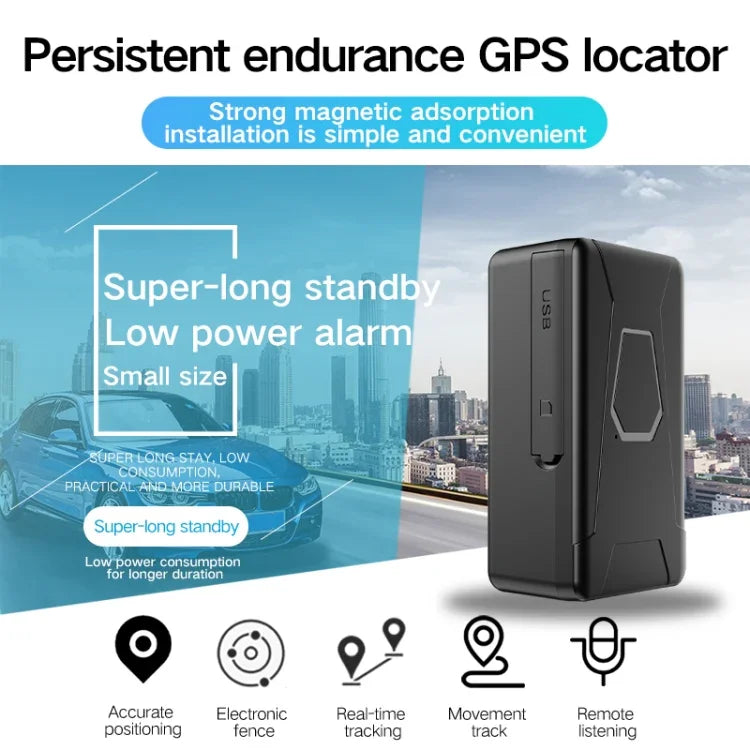 2G 車用摩托車防水 GPS 追蹤定位器，PG10WiFi