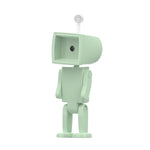 Mini Astronaut Magnetic LED Night Light Desktop Building Block Ornaments Desk Lamp, Round White, Round Pink, Round Blue, Round Green, Square White, Square Pink, Square Blue, Square Green