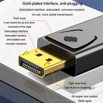 JINGHUA DP 公頭轉 HDMI 母頭轉接器影音連接器，1080P 通用版，4K 通用版