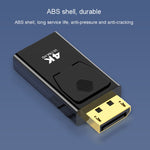JINGHUA DP 公頭轉 HDMI 母頭轉接器影音連接器，1080P 通用版，4K 通用版