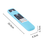 適用TCL RC902V遙控器保護套FMR1/FAR2/FMR4通用矽膠防震套，20.9 x 4.3 x 1.7厘米