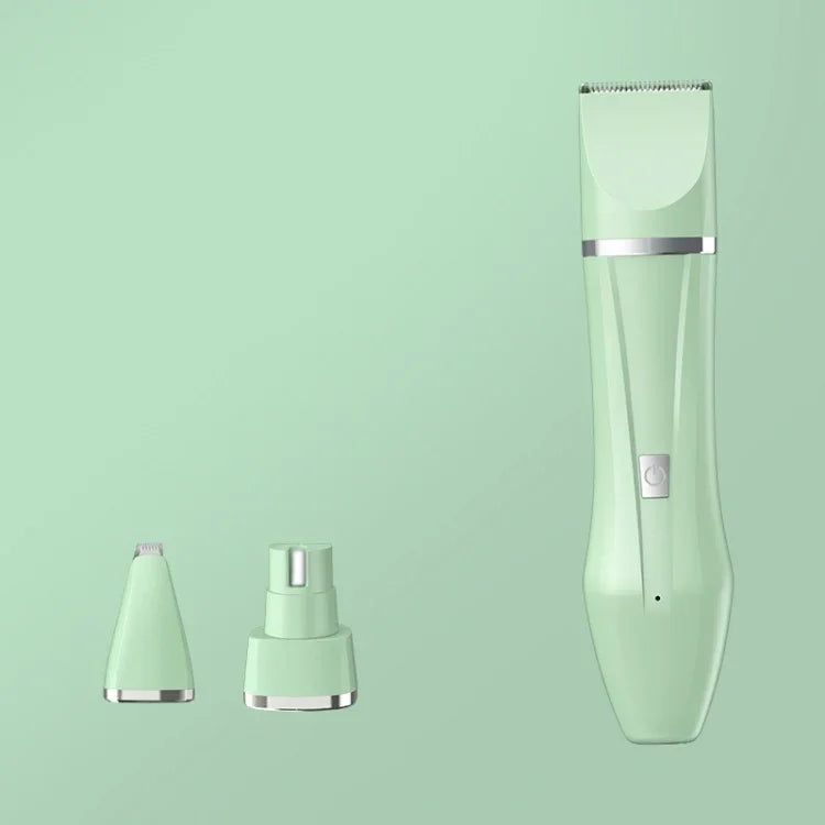 多功能寵物電動剃毛器 貓狗毛剪，2合1綠色，2合1白色，3合1綠色，3合1白色，4合1綠色，4合1白色