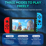 JOY-02 Gaming Left And Right Handle With RGB Lights Body Feel Bluetooth Gamepad For Switch / Switch OLED / Switch Pro / Switch Lite / Switch Joycon, Blue Red, Green Blue, White, Gray, Pink Green, Orange Purple, Light Pink Light Green