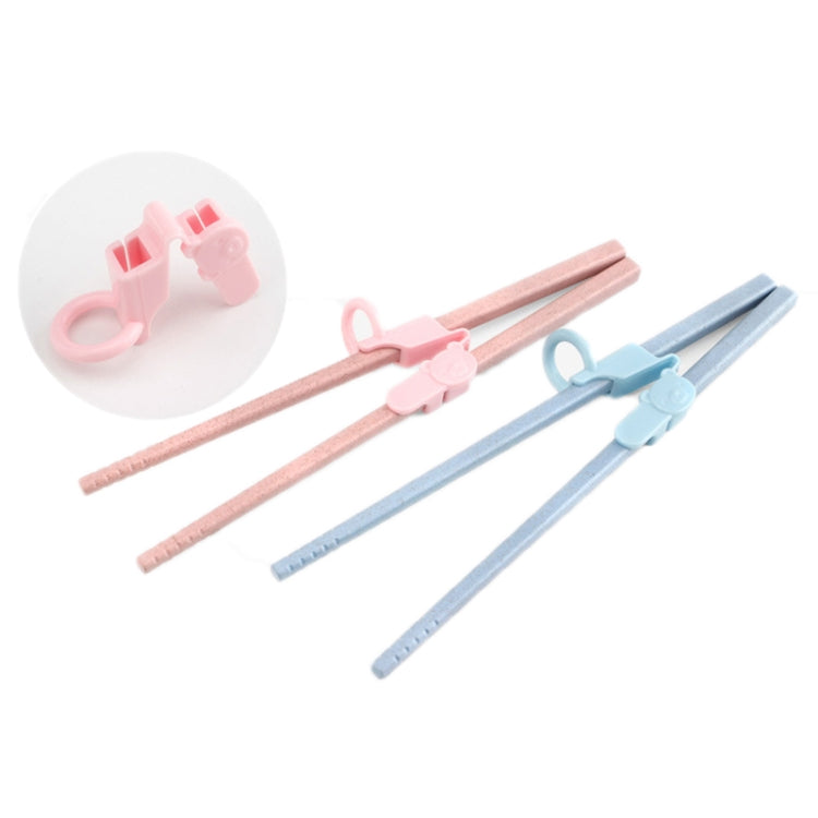 3件套兒童筷子握姿矯正器防滑練習筷指套