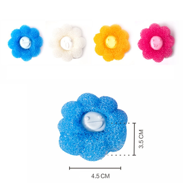 4個/套家用防纏繞洗衣球防打結洗衣清潔球適用洗衣機