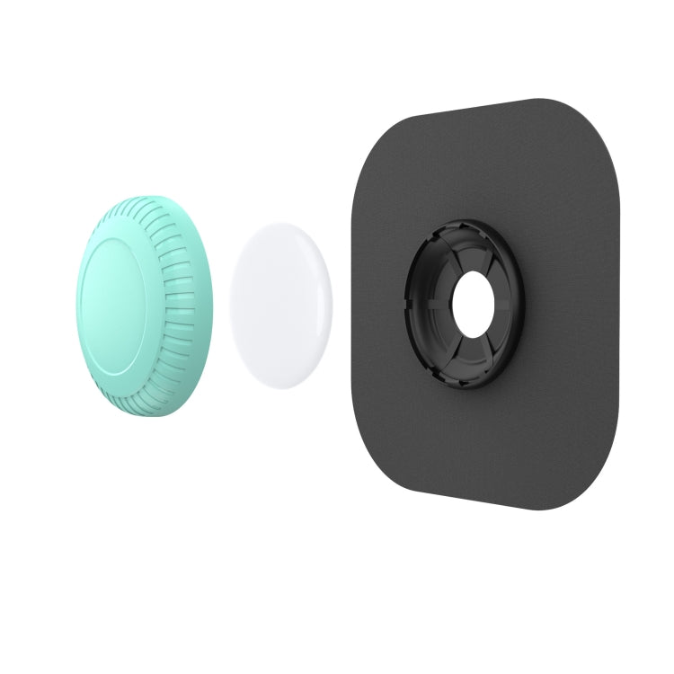 適用於 AirTag 第二代 / AirTag 第一代 定位器保護殼 PC+TPU 高黏度防水布套