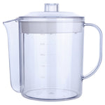 廚房油脂過濾湯鍋帶濾網油脂分離器鍋過濾杯，1500ml