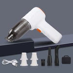 Car Vacuum Cleaner Large Suction Power Wireless Pump Inflatable Blower Handheld Small Vacuum Cleaner, Brush 200W+2 Filters+Storage Bag (Black), Brush 200W+3 Filters+Air Bag (Black), Brushless 260W+2 Filters+Storage Bag (Black)                          ...
