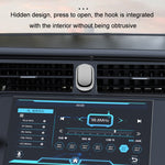 2pcs/set Car Adhesive Multifunctional Invisible Hook