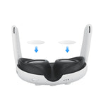 適用於 Meta Quest 3 鋼化玻璃相機鏡頭保護膜套裝 VR 配件，保護膜套裝