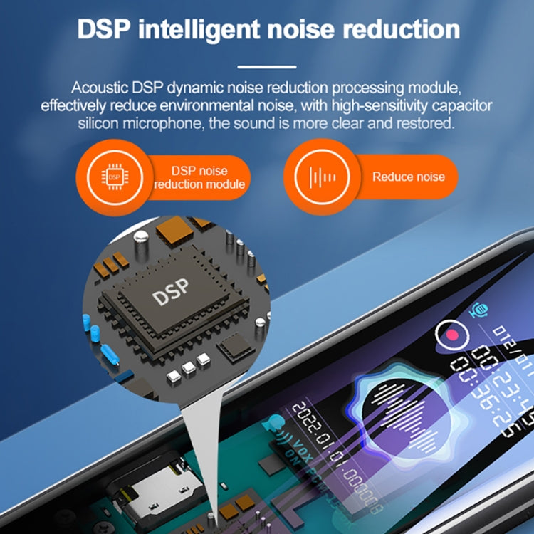 Q53 超長待機定時錄音筆高清降噪錄音設備，無記憶體，4GB，8GB，16GB，32GB，64GB，128GB