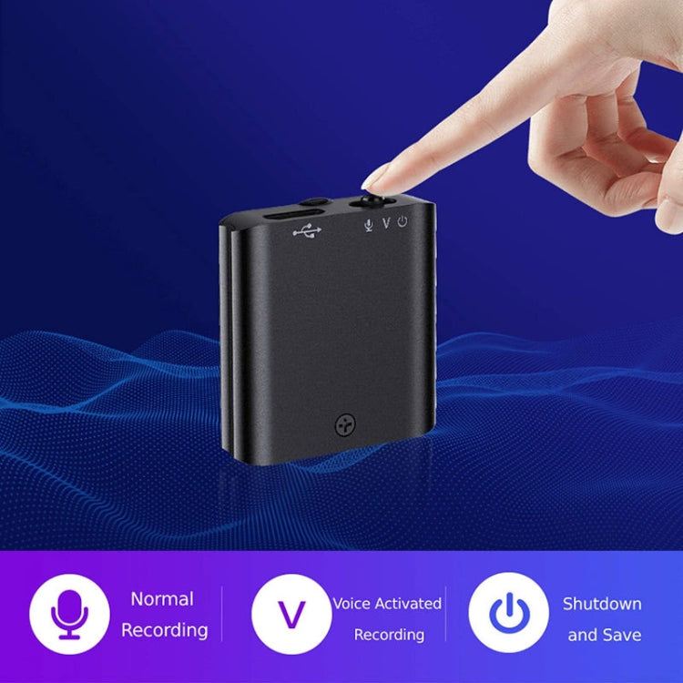 Q63 高清降噪磁性錄音筆便攜智能語音啟動錄音筆，8GB，32GB