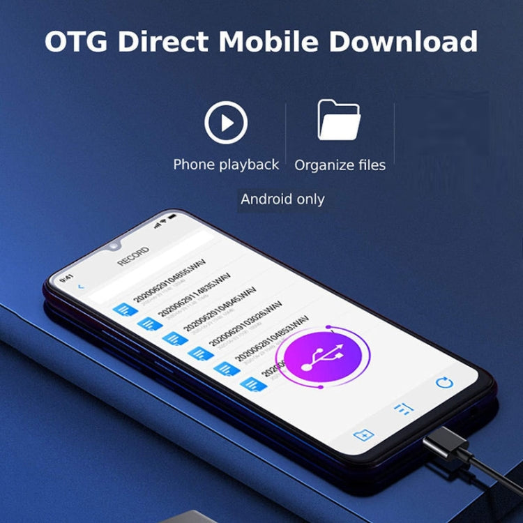 Q63 高清降噪磁性錄音筆便攜智能語音啟動錄音筆，8GB，32GB