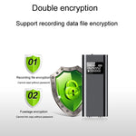 Q25智能錄音筆帶屏幕高清降噪背夾式記者錄音筆，4GB，8GB，16GB，32GB