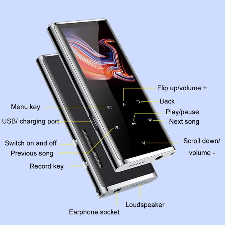 M27 1.8英寸藍牙MP3/MP4音樂播放器電子書錄音筆，4GB，8GB，16GB，32GB