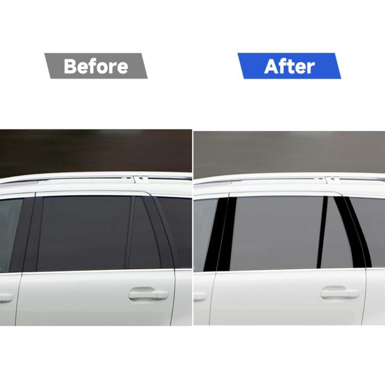 For 2003-2014 Volvo XC90 10pcs /Set Universal B-pillar Decorative Sticker for Left and Right Drive