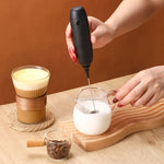 Cordless Handheld Milk And Coffee Frother Household Small Baking Mixing Tool