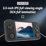 ANBERNIC RG35XX H 掌上遊戲機 3.5 吋 IPS 螢幕 Linux 系統，64GB，64GB+128GB