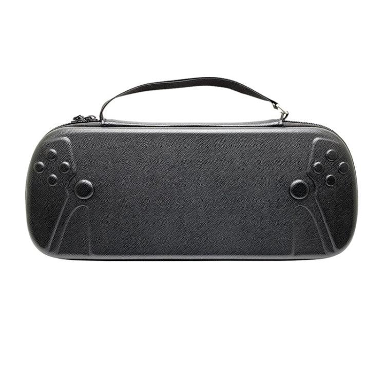 適用於 Sony PlayStation Portal 硬殼便攜收納包，PU 十字紋，牛津布 1680D