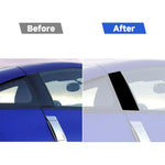 For 2003-2009 Nissan 350z 2pcs /Set Universal B-pillar Decoration Sticker for Left and Right Drive