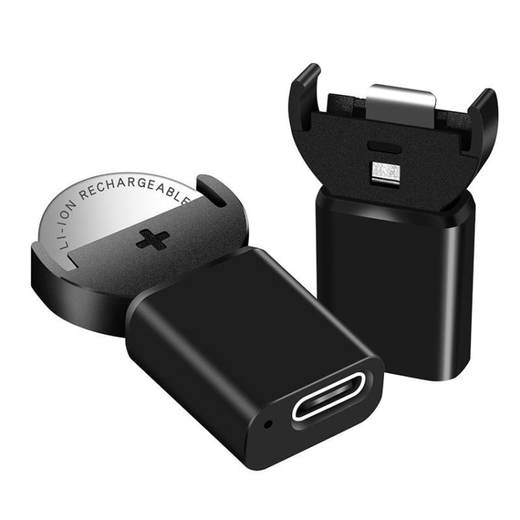 Key Toys LIR2032可充電鈕扣電池充電器，X21黑色