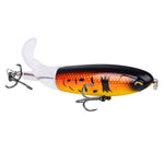 PROBEROS DW601 360度旋轉螺旋槳假餌 水面拖繩拖拉浮動假魚餌，10.5cm/13.5g，11.5cm/16.5g，14.5cm/32.5g