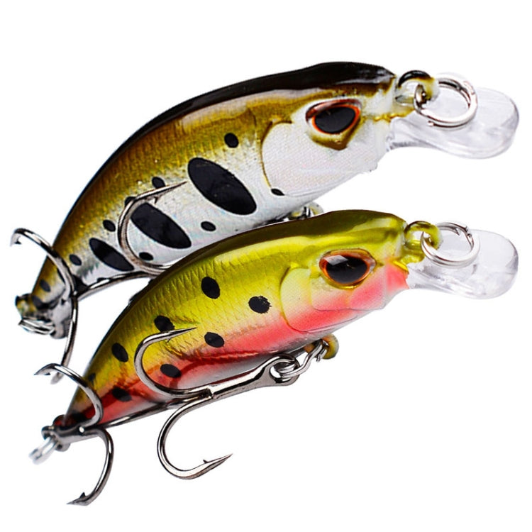 5.3cm 4.6g下沉小魚假餌 長投擲仿生塑膠硬餌 釣魚用具，PROBEROS DW577 8003 鉤，PROBEROS DW578 普通鉤