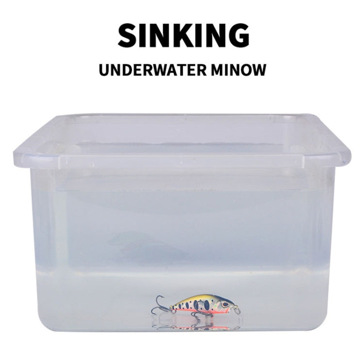 5.3cm 4.6g下沉小魚假餌 長投擲仿生塑膠硬餌 釣魚用具，PROBEROS DW577 8003 鉤，PROBEROS DW578 普通鉤