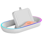 適用於 PlayStation Portal 遊戲主機 iPega 帶 RGB 燈充電底座，PG-P5P02