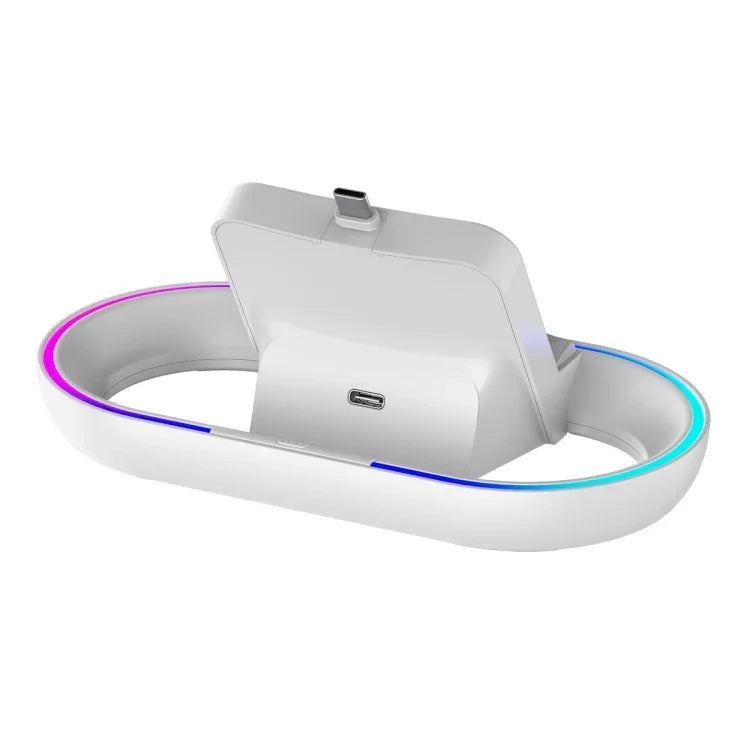 適用於 PlayStation Portal 遊戲主機 iPega 帶 RGB 燈充電底座，PG-P5P02