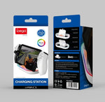 適用於 PlayStation Portal 遊戲主機 iPega 帶 RGB 燈充電底座，PG-P5P02