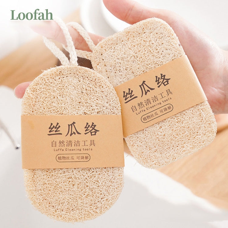 天然絲瓜洗碗刷洗碗工具絲瓜布刷，軟方形，軟橢圓形，硬方形，硬橢圓形